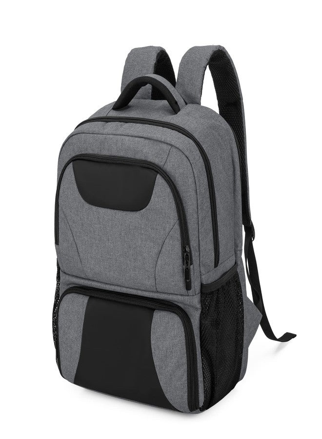 CURMIO CPAP Backpack, CPAP Travel Bag Compatible for ResMed AirSense 9, AirSense 10, AirSense 11, Philips System One, Gray (Bag Only, Patented Design) - Image 1